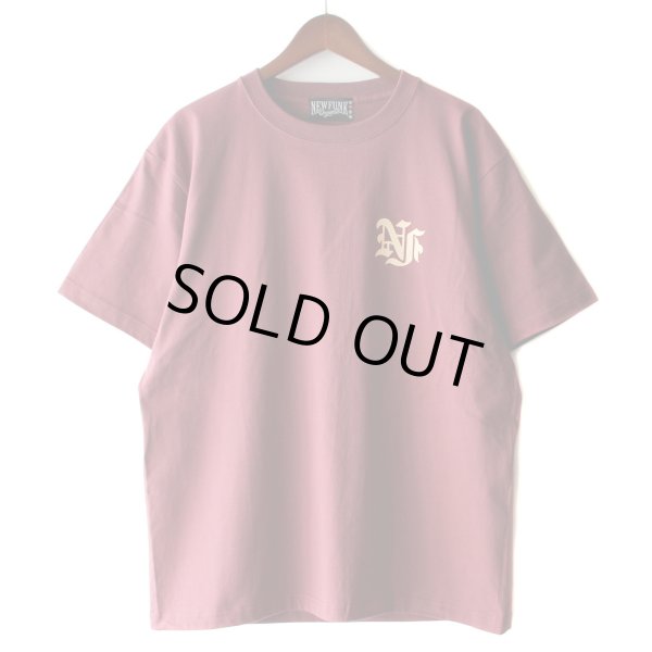 画像2: 【NEWFUNK】FLASH TEE (Burgundy) (2)