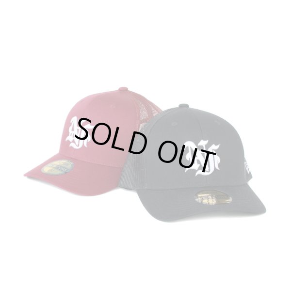 画像8: 【NEWFUNK】NF MESH CAP (Wine Red) (8)