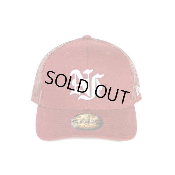 画像2: 【NEWFUNK】NF MESH CAP (Wine Red) (2)