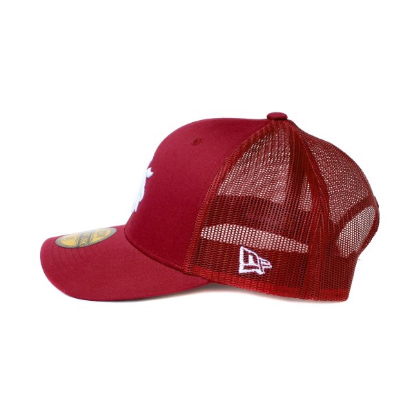 画像3: 【NEWFUNK】NF MESH CAP (Wine Red) (3)