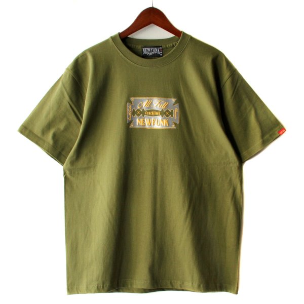 画像1: 【NEWFUNK】JAKI TEE (Olive) (1)