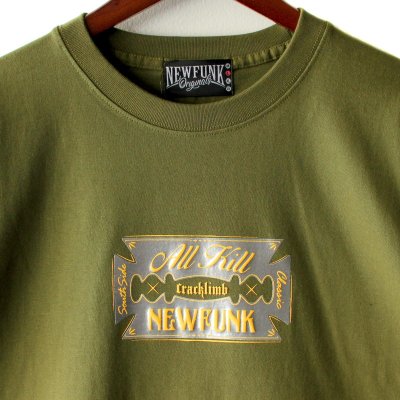 画像1: 【NEWFUNK】JAKI TEE (Olive)