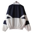 画像2: 【NEWFUNK】MIXCOLLAR TRACK JACKET (White) (2)