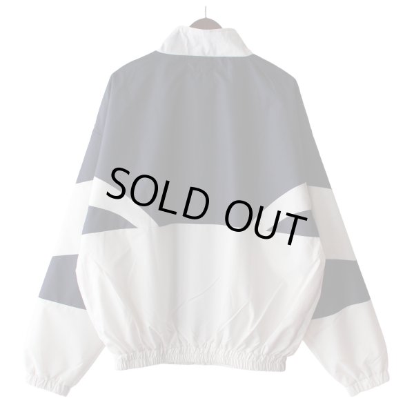 画像2: 【NEWFUNK】MIXCOLLAR TRACK JACKET (White) (2)