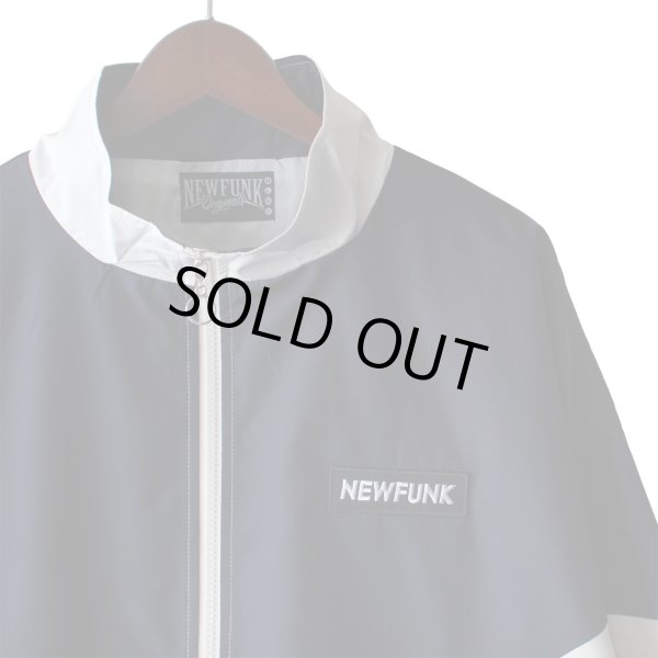 画像3: 【NEWFUNK】MIXCOLLAR TRACK JACKET (White) (3)