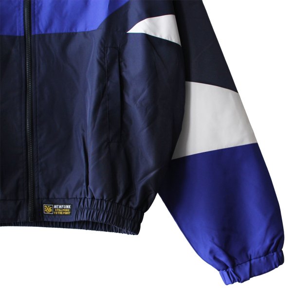 画像4: 【NEWFUNK】MIXCOLLAR TRACK JACKET (Blue) (4)