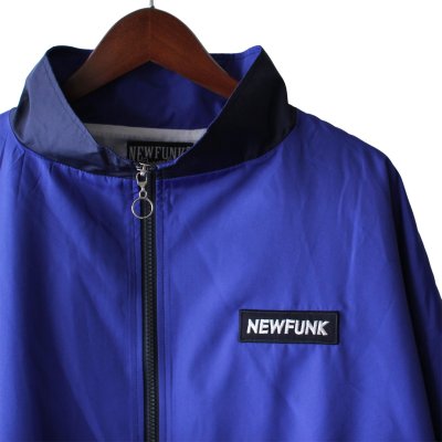 画像1: 【NEWFUNK】MIXCOLLAR TRACK JACKET (Blue)