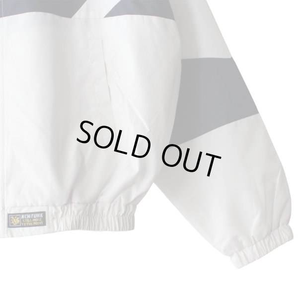 画像4: 【NEWFUNK】MIXCOLLAR TRACK JACKET (White) (4)
