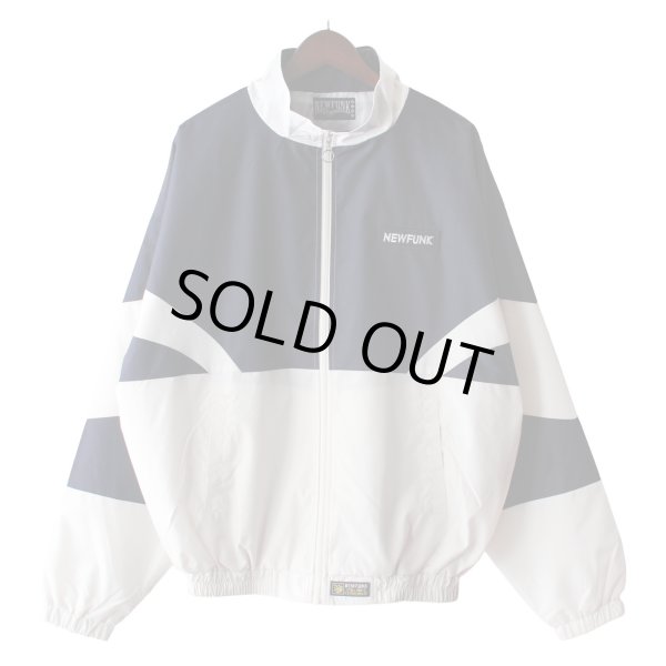 画像1: 【NEWFUNK】MIXCOLLAR TRACK JACKET (White) (1)