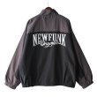 画像2: 【NEWFUNK】MRT TRACK JACKET (Blk/Gry) (2)