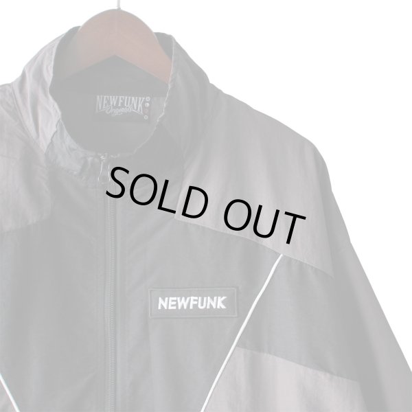 画像3: 【NEWFUNK】MRT TRACK JACKET (Blk/Gry) (3)