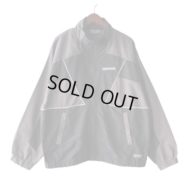 画像1: 【NEWFUNK】MRT TRACK JACKET (Blk/Gry) (1)