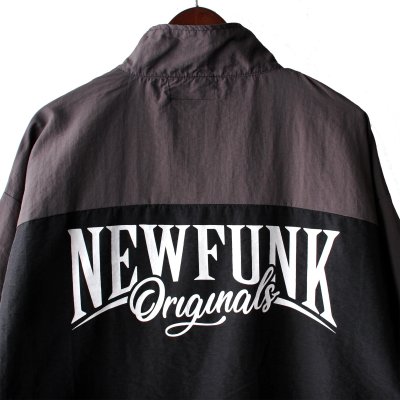 画像2: 【NEWFUNK】MRT TRACK JACKET (Blk/Gry)