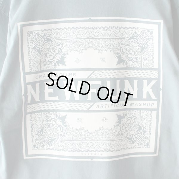 画像5: 【NEWFUNK】PAISLEY BANDANA Long Sleeve Shirt -ONECALLA- (Smoke Blue) (5)