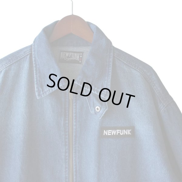 画像3: 【NEWFUNK】NFO DENIM JACKET (Indigo) (3)