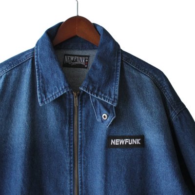 画像1: 【NEWFUNK】NFO DENIM JACKET (Indigo)