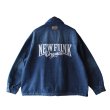 画像2: 【NEWFUNK】NFO DENIM JACKET (Indigo) (2)