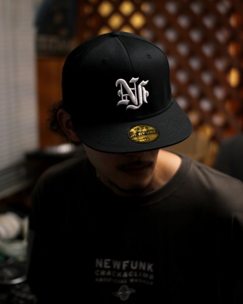 画像11: 【NEWFUNK】NF SNAPBACK CAP (Black) (11)