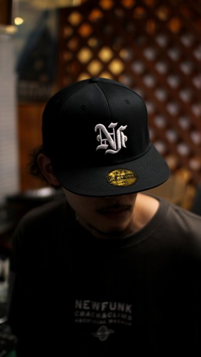 画像2: 【NEWFUNK】NF SNAPBACK CAP (Black)