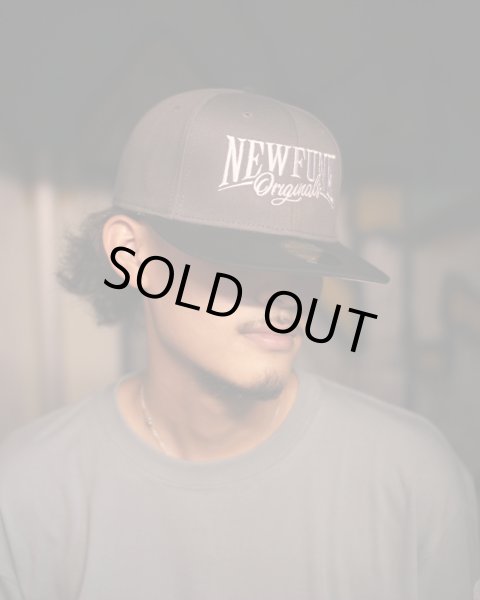 画像7: 【NEWFUNK】NFO SNAPBACK CAP (Charcoal/Black) (7)