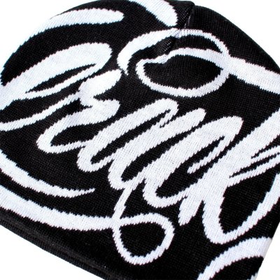 画像1: 【NEWFUNK】MIRROR Weaving Beanie (Black)