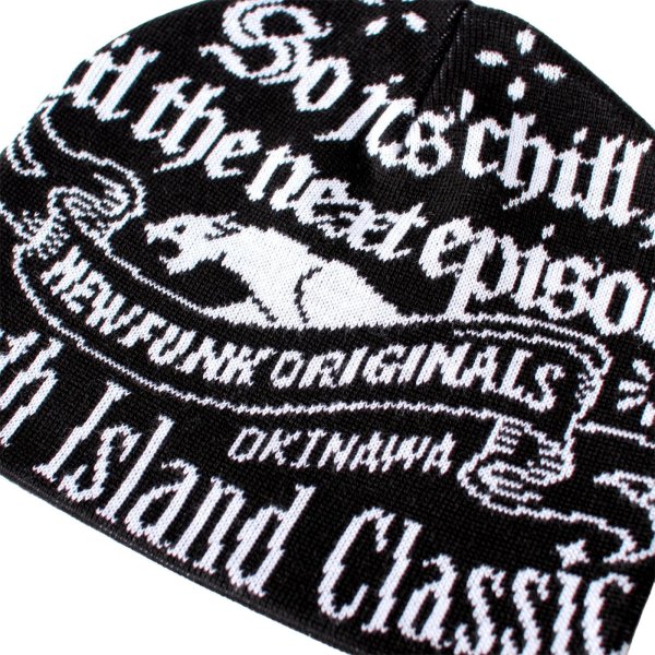画像2: 【NEWFUNK】STILL Weaving Beanie (Black) (2)
