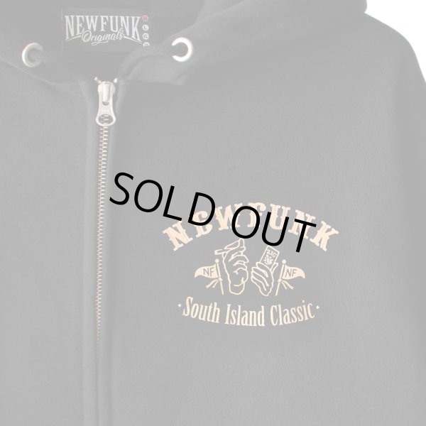 画像3: 【NEWFUNK】STILL ZIP HOODIE (Black) (3)