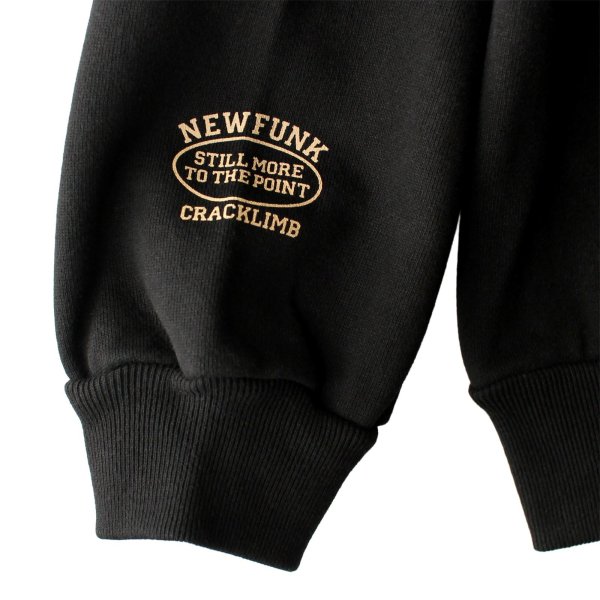 画像6: 【NEWFUNK】STILL ZIP HOODIE (Black) (6)