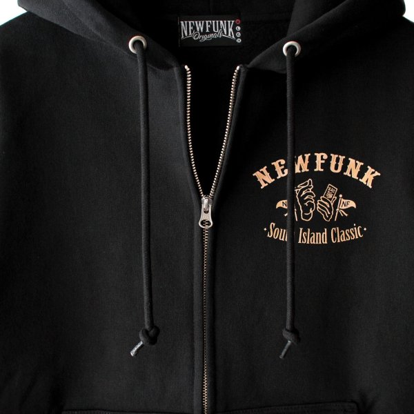 画像5: 【NEWFUNK】STILL ZIP HOODIE (Black) (5)