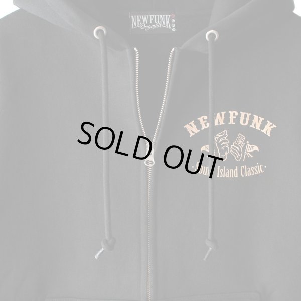 画像5: 【NEWFUNK】STILL ZIP HOODIE (Black) (5)
