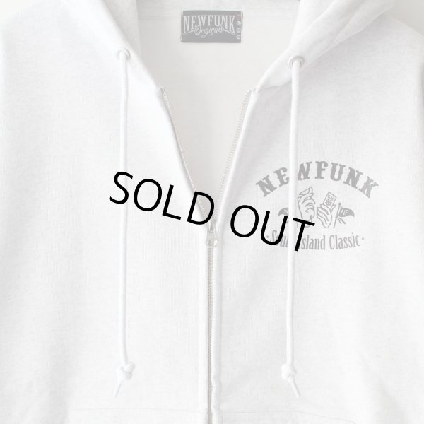 画像5: 【NEWFUNK】STILL ZIP HOODIE (Light Gray) (5)