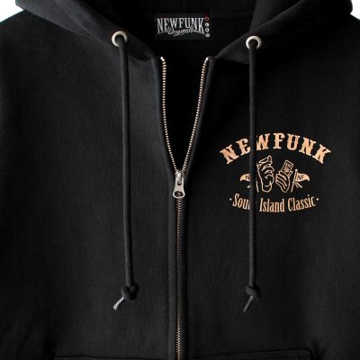 画像1: 【NEWFUNK】STILL ZIP HOODIE (Black)