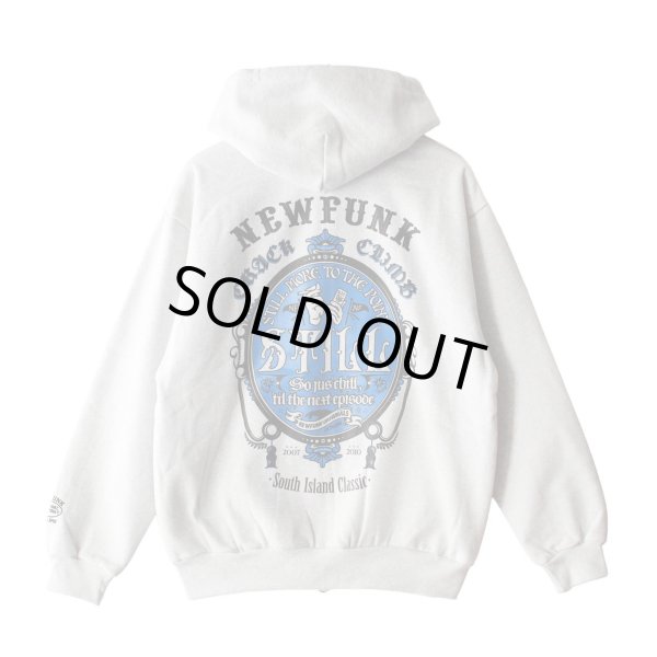 画像1: 【NEWFUNK】STILL ZIP HOODIE (Light Gray) (1)