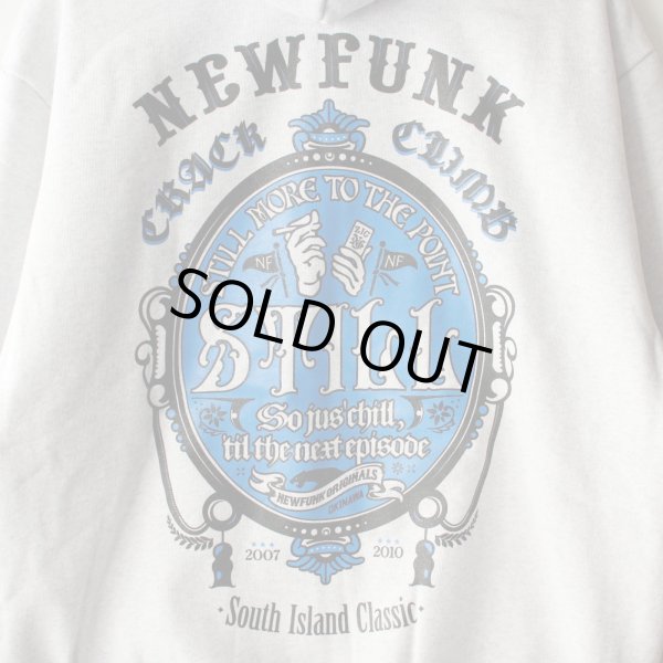 画像4: 【NEWFUNK】STILL ZIP HOODIE (Light Gray) (4)