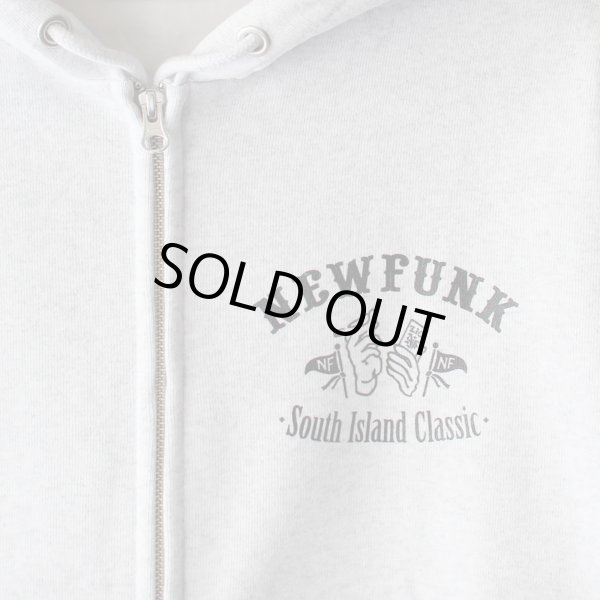 画像3: 【NEWFUNK】STILL ZIP HOODIE (Light Gray) (3)