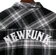 画像4: 【NEWFUNK】S.W PLAID JACKET (Black) (4)