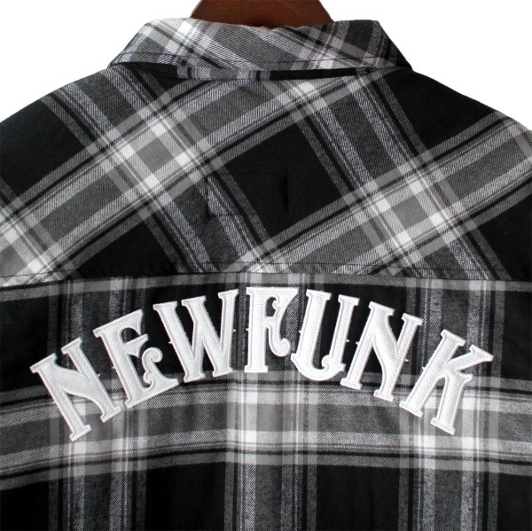 画像4: 【NEWFUNK】S.W PLAID JACKET (Black) (4)