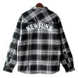 画像2: 【NEWFUNK】S.W PLAID JACKET (Black) (2)