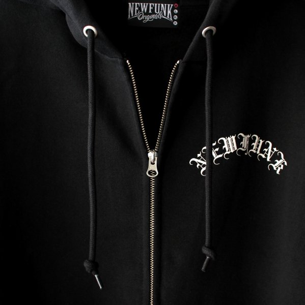 画像5: 【NEWFUNK】INDE ZIP HOODIE (Black) (5)