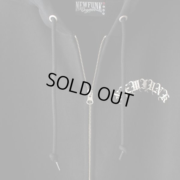 画像5: 【NEWFUNK】INDE ZIP HOODIE (Black) (5)