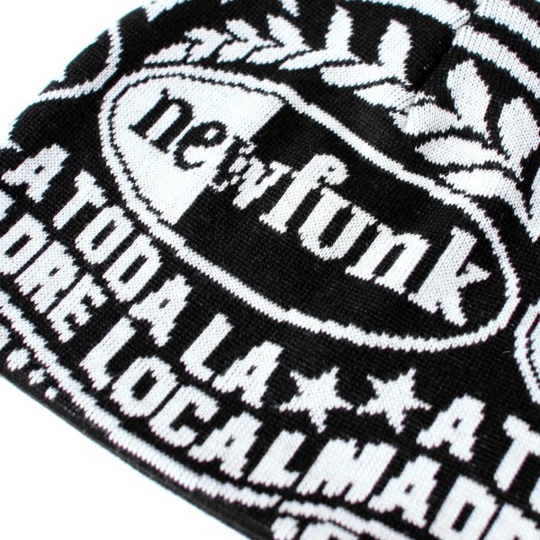 画像2: 【NEWFUNK】MAXAIR Weaving Beanie (Black) (2)