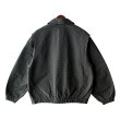 画像2: 【NEWFUNK】BLOCK CHECK NYLON JACKET (Charcoal) (2)