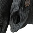 画像8: 【NEWFUNK】BLOCK CHECK NYLON JACKET (Charcoal) (8)