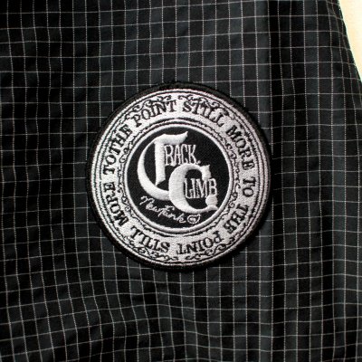 画像3: 【NEWFUNK】BLOCK CHECK TRACK JACKET (Charcoal)