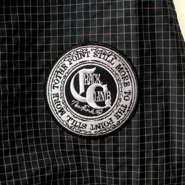 画像5: 【NEWFUNK】BLOCK CHECK NYLON JACKET (Charcoal) (5)
