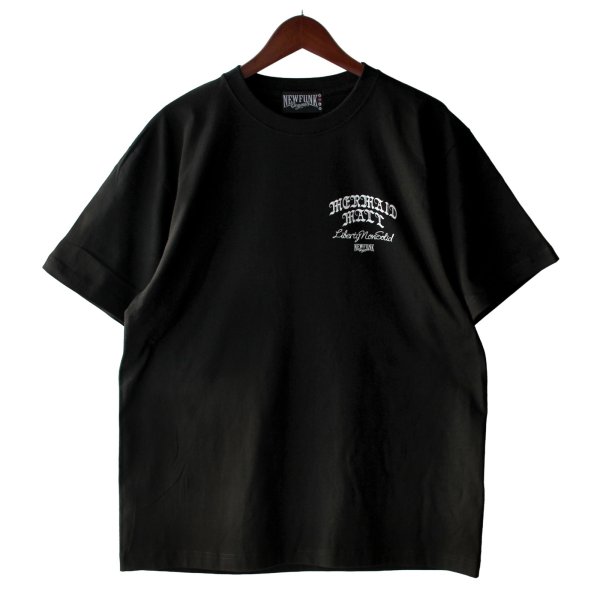 画像2: 【NEWFUNK】LNS MERMAID MALL TEE (Black) (2)