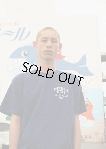画像6: 【NEWFUNK】LNS MERMAID MALL TEE (Indigo) (6)
