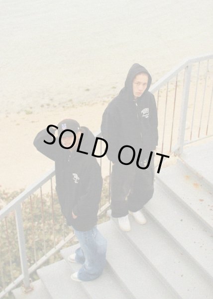 画像8: 【NEWFUNK × LNS 】MERMAID MALL ZIP HOODIE (Black) (8)