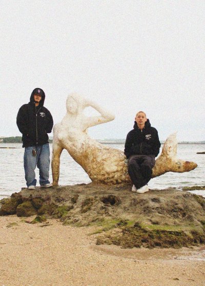 画像3: 【NEWFUNK】LNS MERMAID MALL ZIP HOODIE (Black)