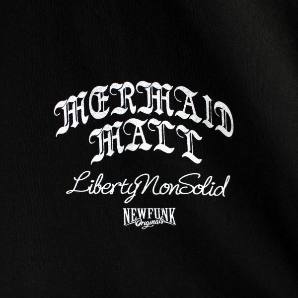 画像3: 【NEWFUNK】LNS MERMAID MALL TEE (Black) (3)